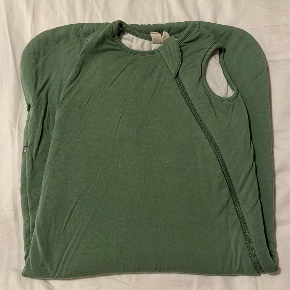 Kyte baby sleep sack - good condition - 6-18 months 1 tog matcha green